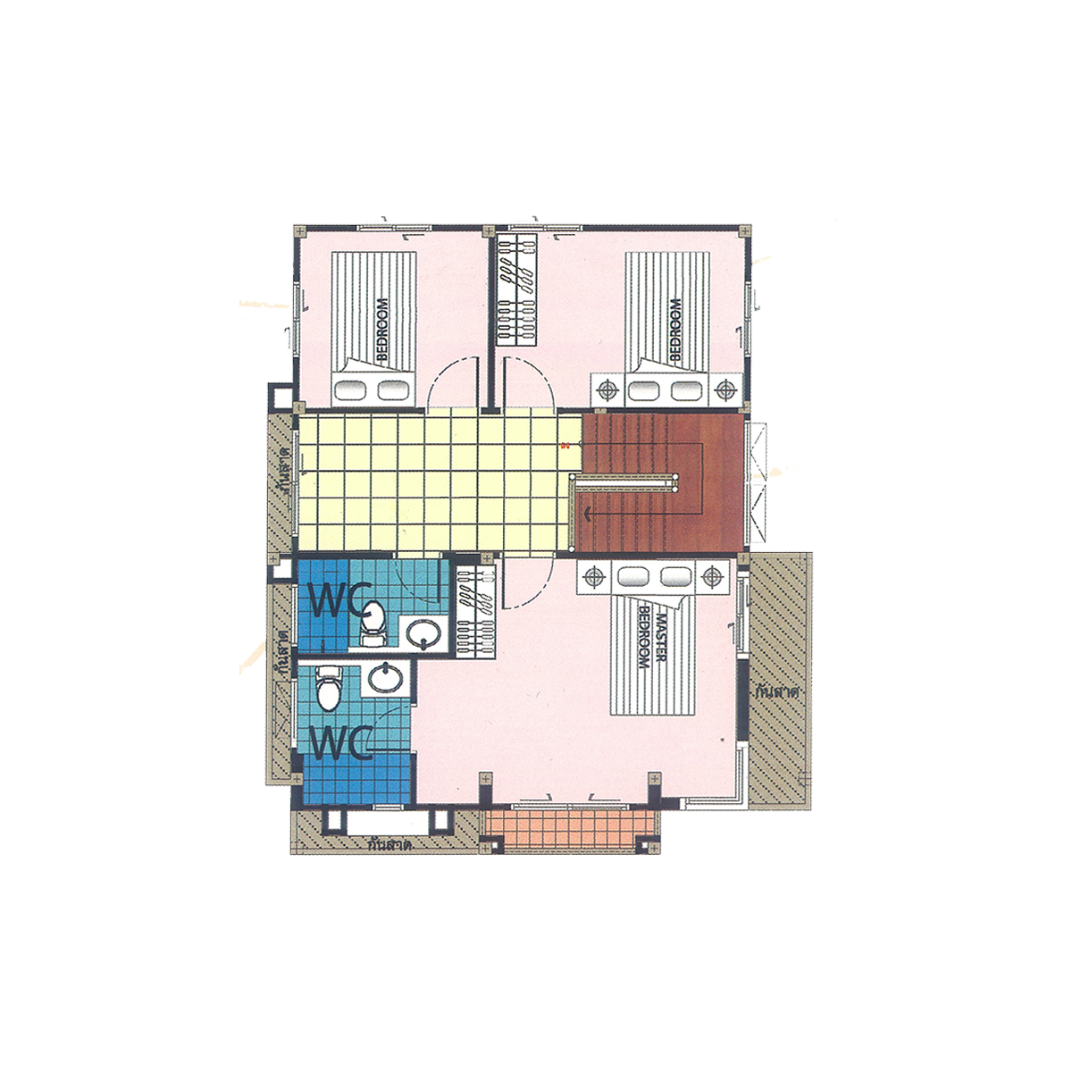 2nd Floor Plan ( Type Z4 )